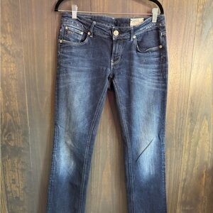 G-Star Raw Denim Regular Tapered Jeans 3301 Mens 30x32L